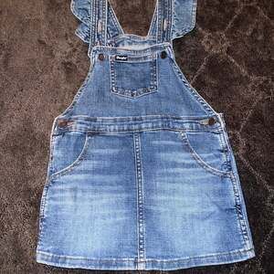 Wrangler Girl's Western denim overall Dress Sz 4T good condition